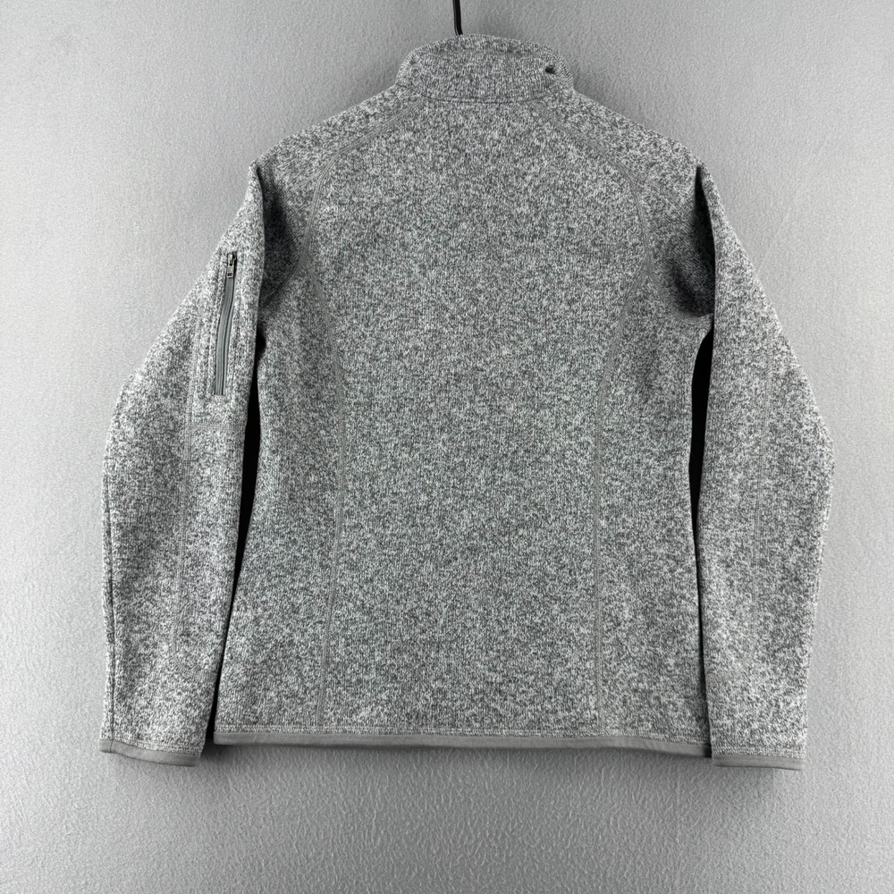 Patagonia Better Sweater Womens Small Gray Fleece Pullover 1/4 Zip - Picture 6 of 16